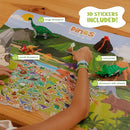 BONNYCO Dinosaur Toys for Kids Painting Kit 16 Figurines Kids Crafts Kits with Glow in The Dark Toys & Gifts for Boys 3 4 5 6 7 8 9 10 Years Old | Dinosaur Gifts Arts and Crafts Birthday Christmas by TinyTreasures Baby Boutique