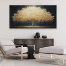 Tsomzxng Abstract Wall Art Gold Tree Of Life Artwork Canvas Art Wall Decor Painting Prints Gold Tree Large Abstract Wall Decor Picture For Living Room Bedroom Home Office Artwork 29"X 58" by CozyNest Decor