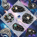 LAWOHO 6 Pack Galaxy Slime Kit for Kids- Cloud, Butter & Clear Slimes with Space Add-ins, 360ml Black Slime for Boys Girls, Kids Slime Kits for Easter Christmas Halloween Birthday, Space Party Favors by TinyTreasures Baby Boutique