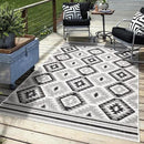 Keen Home Design Outdoor Rug - 8x10 Washable Indoor/Outdoor Rug for Patio, Balcony, Kitchen, Garden, Beach, Deck and Porch. Size: 7'9" x 10'2" by GreenHaven Gardens