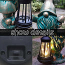 JOYBEE Garden Statues Gnomes with Solar Lantern Outdoor Decor-Gnomes Solar Figurines Lights Decorations for Patio Yard Lawn Ornaments-Gifts for Birthday Easter Housewarming by CozyNest Decor