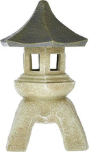 Design Toscano NG29869 Asian Decor Pagoda Lantern Statue, Medium, Two-tone stone by GreenHaven Gardens
