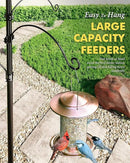 iBorn Bird Feeders Hangers for 1” Pole Stand Station Outdoor Hanging Hooks for Humming Bird Feeders for Outside Plant Hanger Hook Bracket Kit 12.2 Inch Long Metal Hooks for 1 Inch Pole, Pack of 4 by GreenHaven Gardens