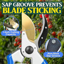 Haus & Garten ClassicPRO 8.5" Premium Titanium Bypass Pruners - Use as Garden Shears Pruning Shears for Gardening, Hand Pruners, Handheld Garden Clippers, Scissor Clipper Tool by GreenHaven Gardens