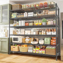 REIBII 83" H Storage Shelves 3840LBS Metal Shelving Unit 6 Tier Wire Shelving Commercial Adjustable Garage Shelving Heavy Duty for Storage Rack for Pantry, Garage, Kitchen, 83" H x 55.5" W x 18" D by CozyNest Decor