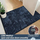 BEQHAUSE Dirt Trapper Door Mat 32"x48" Non-Slip Door Mats Washable Entryway Rugs Stain Resistant Doormat Absorbent Welcome Floor Mat for Front Back Door, Muddy Wet Shoes & Paws,Blue by CozyNest Decor