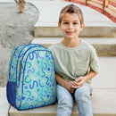 Wildkin 15-inch Kids Backpack – Durable, Padded, Adjustable for School & Travel - Confetti Blue by TinyTreasures Baby Boutique