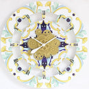 The Gears Clock Wall Clock Italy Collection with Moving Gears (Praiano, 36 inch Round) by CozyNest Decor
