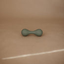 mushie Silicone Baby Shaker Rattle Toy | Ages 3+ Months (Dried Thyme) by TinyTreasures Baby Boutique