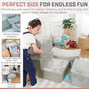Foam Climbing Blocks for Toddlers 1-3 - Baby Climb and Crawl Activity Playset - Indoor Activity Play Structure for Toddlers - Foam Soft Play Set for Babies - Balls NOT Included - Gray by TinyTreasures Baby Boutique