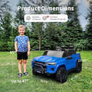 24V 10Ah Ride on Toy for Big Kids, 4WD 2 Seater Electric SUV Kids Car to Drive w/Remote Control, 4x200W Motors - Blue by TinyTreasures Baby Boutique