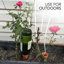 Plant Self-Watering Stakes for Indoor Outdoor Plants (4 Count) Terracotta Plant Watering Spikes for Recycled Wine Bottles to Water Plant at Home or on Vacation - Automatic Irrigation System for Plants by GreenHaven Gardens