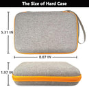 Case Compatible with Giiker Super Slide Brain Games, Protective Storage Bag Holder for Giiker Brain Teaser Puzzles Games Toys (Only Case) (Orange-Grey) by TinyTreasures Baby Boutique