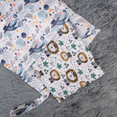 ALVABABY 2pcs Cloth Diaper Wet Dry Bags Waterproof Reusable with Two Zippered Pockets Travel Beach Pool Daycare Soiled Baby Items Yoga Gym Bag for Swimsuits or Wet Clothes LX-H358359 by TinyTreasures Baby Boutique