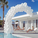 JOYIN 150 Pcs White Balloons, Different Sizes 18 12 10 5 Inch White Latex Balloon Arch Kit with Instruction for Birthday Decoration Party Graduation Wedding Holiday by TinyTreasures Baby Boutique