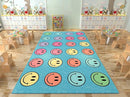 OLEEK Large Classroom Rug Elementary 8x10 - Classroom Rugs for Kids Room - Classroom Carpet Elementary - Kids playroom Rug 8 x 10 - Preschool Rugs for Classroom - Schoolgirl Style Classroom Decor by TinyTreasures Baby Boutique
