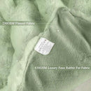 Sage Green Twin Fluffy Furry Blanket Comfy Blanket Cozy 60x80 Faux Fur for Living Room Bed Thick Ultra Soft Fuzzy Throw Home Gifts 860 GSM by CozyNest Decor