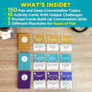 Chat Chains - The Game That Connects Us | Emotional Social Skills Games for Teens | Kids Therapy Games | Ages 8-99 | Fun and Fast | 15 Mins Playtime by TinyTreasures Baby Boutique