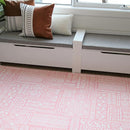 Cushmat Stylish Reversible Foam Play Mat (Large, Explorer - Ash Rose) - Soft, Waterproof, Durable Play mat for Infants, Babies, Toddler, Kids & Grownup - 6.5ft x 4.5ft by TinyTreasures Baby Boutique