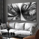 Large Abstract Canvas Wall Art Living Room Black Art Wall Decor for Office Teenage Boy Room Decor 29 x 59 Inch by CozyNest Decor
