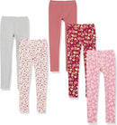 Amazon Essentials Girls and Toddlers' Leggings, Multipacks by TinyTreasures Baby Boutique