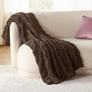 Bedsure GentleSoft Twin Blanket for Bed Dark Brown - Super Soft Cozy Blankets for Women Men Girls, Cute Fuzzy Fleece Throws for Bedroom Couch, 60x80 Inches by CozyNest Decor