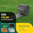 Corrugated Metal Garden Edging, 6"×40Ft Durable Landscape Border for Garden, Lawn, Flower Beds and Paver Edging (Gun Silver) by GreenHaven Gardens