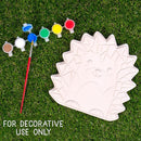 Creative Roots Mosaic Hedgehog Stepping Stone, Includes 7-Inch Ceramic Stone & 6 Vibrant Paints, DIY Garden Stepping Stone Kit for Kids Ages 6+ by TinyTreasures Baby Boutique