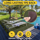 Marine Carpet,5 FT x 15 FT Olive Green Indoor Outdoor Carpet 0.2" Thick with Water-Proof TPE Backing, Non-Slide for Home, Patio, Porch, Deck by CozyNest Decor