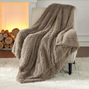 Bedsure GentleSoft Fluffy Light Chocolate Brown Throw Blanket, Brown Decor Cozy Gifts for Women Men, Soft Fuzzy Sherpa Fleece Plush Thick Warm Furry Faux Fur Throw Blanket for Couch, Bed, 50x60 by CozyNest Decor