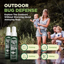 Insect & Mosquito Repellent, DEET-Free Naturally Derived Formula, Kid and Pet Friendly, Made in The USA, 4 Ounce Spray Bottle by TinyTreasures Baby Boutique