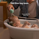 Frida Baby Control The Flow Bathtub Sprayer Attachment for Baby Bathtub, Shower Head with Scalp Massager, Control Waterflow with 2 Pressure Modes by TinyTreasures Baby Boutique