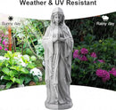TOETOL Virgin Mary Praying Statue 29.9 Inch Tall Outdoor Garden Religious Decorations Statue Clearance for Home Yard Patio Lawn Hallway Decor Sculpture Magnesium Oxide Stone by GreenHaven Gardens
