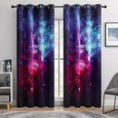Galaxy Blackout Curtains - Space Design, 100% Blackout, 2 Panels, Each W52×L84, Thermal Insulated Curtains for Bedroom, Noise Reducing & Energy Efficient, Keeping Your Decor Looking Fresh and Vibrant by TinyTreasures Baby Boutique