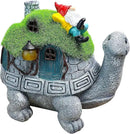 Turtle Solar Light Outdoor Garden Solar Turtle House Light Cute Turtle Garden Statue for Outdoor, Lawn Turtle with Gnome Statues Solar Light, Unique Gifts for Kindred Friend Yard Patio Decor by GreenHaven Gardens