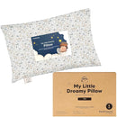 Mini Toddler Pillow with Pillowcase - 9x13 My Little Dreamy Travel Kids Pillow for Sleeping, Toddler Bed, Small, Tiny, Organic Cotton Pillowcase, Soft & Breathable, Kids 2-4 Years Old (Prairie) by TinyTreasures Baby Boutique