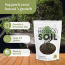 Bonsai Soil Premium All Purpose Blend | Pre-Mixed Ready to Use for Fast Drainage | Large 2.2 Quarts | Lava, Limestone Pearock, Calcined Clay and Pinebark | Made in USA by GreenHaven Gardens