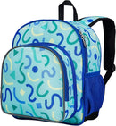 Wildkin 12-inch Kids Backpack – Padded, Adjustable, Ideal for Daycare & Travel (Confetti Blue) by TinyTreasures Baby Boutique