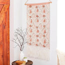 Mark&Day Wall Art, Unterweitersdorf Bohemian Farmhouse White Macrame Tapestry Wall Hanging for Living Room, Bedroom, Office or Kitchen (22"H x 14"W) by CozyNest Decor