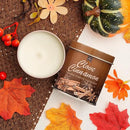 Cinnamon Fall Candles for Home Scented Natural Soy Wax Non Toxic Birthday Candle Scented Candles 40 Hours Bruning 9oz Aromatherapy Candle Gifts for Women Halloween Birthday Thanksgiving by CozyNest Decor