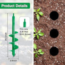 Auger Drill Bit for Planting, 4x25Inch Garden Earth Auger, Spiral Drill Hole Rapid Planter Seedling & Bedding Plant,Ground Planting Drill Bit Auger Post Hole Digger for 3/8''Hex Drive Drill by GreenHaven Gardens