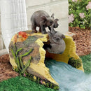Elephant Sculpture 3"x4" Gutter Downspout Extension, Outdoor Decor Sculpture, Garden Animal Statue, Gutter Diverter Rain, Decorative Gutter Extension Downspout, Eco-Friendly and Durable by GreenHaven Gardens