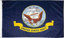FlagSource U.S. Navy Nylon Military Flag, Made in The USA, 3x5' by GreenHaven Gardens