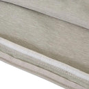 Classic Accessories Montlake Water-Resistant 25 x 22 x 4 Inch Patio Lounge Back Cushion, Heather Grey, Outdoor Loveseat Cushions by GreenHaven Gardens