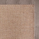 CAMILSON Easy Jute Rug 6x9, Indoor Outdoor Natural Color Farmhouse Area Rugs for Living Room Patio and Kitchen Rug, Solid Boho Woven Design, Easy-Cleaning, Washable Outside Carpet Alfombras (6 x 9) by CozyNest Decor