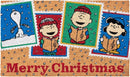 Gertmenian Peanuts Snoopy Coir Doormat - 2x3 Welcome Mat (2-Pack), Ideal for High Traffic Areas in Front Door, Garage, Entryway - Peace & Joy, 80023 by CozyNest Decor