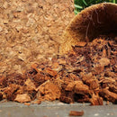 Organic Coco Chips for Plants (40lbs) - Coco Coir Chips - Coconut Husk Chips for Potting Soil, Garden Soil, & Seed Starter Soil - Coconut Mulch for Garden - Compressed Coconut Chips for Plants by GreenHaven Gardens