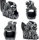 Dragon Gutter Diverter Rain, Outdoor Decor Sculpture, Garden Rain Downspout Diverter, Splash Block, Gutter Extender, Decorative Extension, Animal Statue,Eco-Friendly Resin, Fits 3x4 Downspouts by GreenHaven Gardens