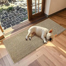 JSEI Dirt Trapper Door Mat 24"x60" Non-Slip Washable Entrance Mat, Dog Doormats, Absorbent & Fade-Resistant Floor Mats, Low Profile Welcome Mats for Entryway, Front Door, and Inside Entrance, Beige by CozyNest Decor