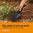 Fiskars Vegetable Garden Tool Set with Vegetable Shears, Seed Sower, Trowel, Cultivator, Weeder, and L/XL Garden Gloves for Indoor or Outdoor Gardening (6 Piece Kit) by GreenHaven Gardens